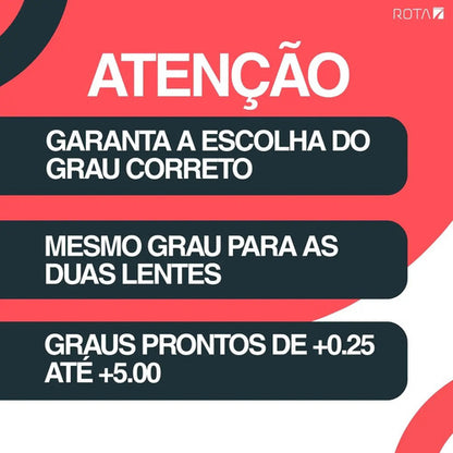 Rota Sete - atenção, escolha o grau correto